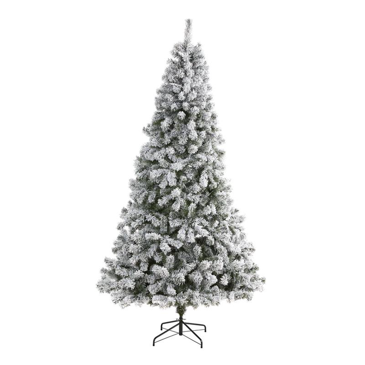 88217 Flocked West Virginia Fir Artificial Christmas Tree