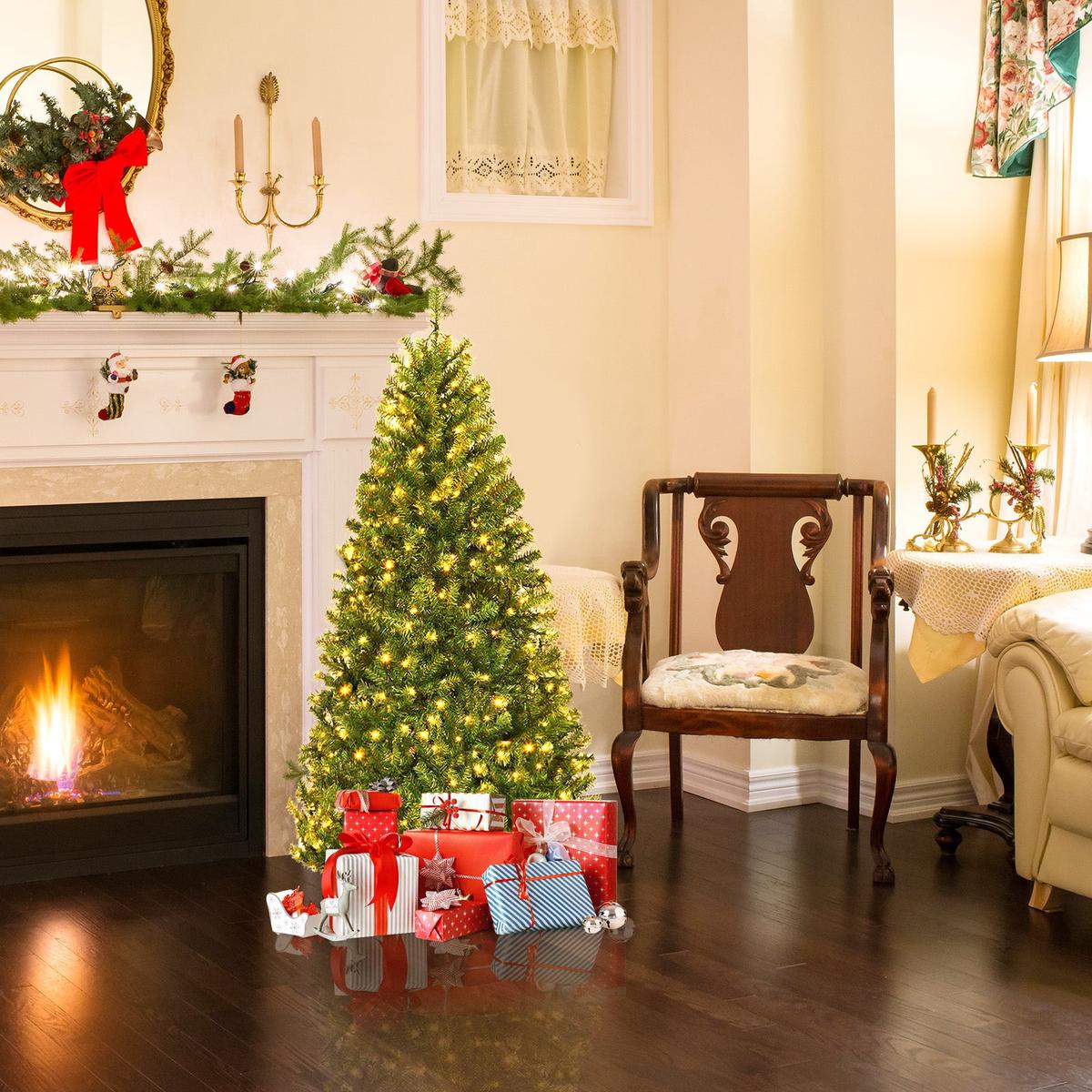 - 4  Artificial Premium Hinged Christmas Tree-4 ft