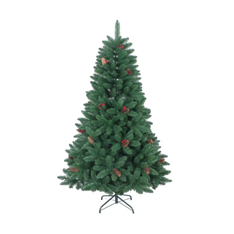 The Outdoor Institute 6' Christmas Tree with Long Cones and Berry - Green
