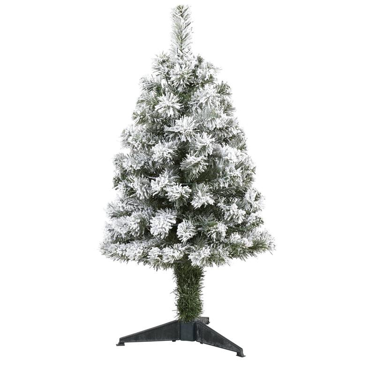 38217 Flocked West Virginia Fir Artificial Christmas Tree