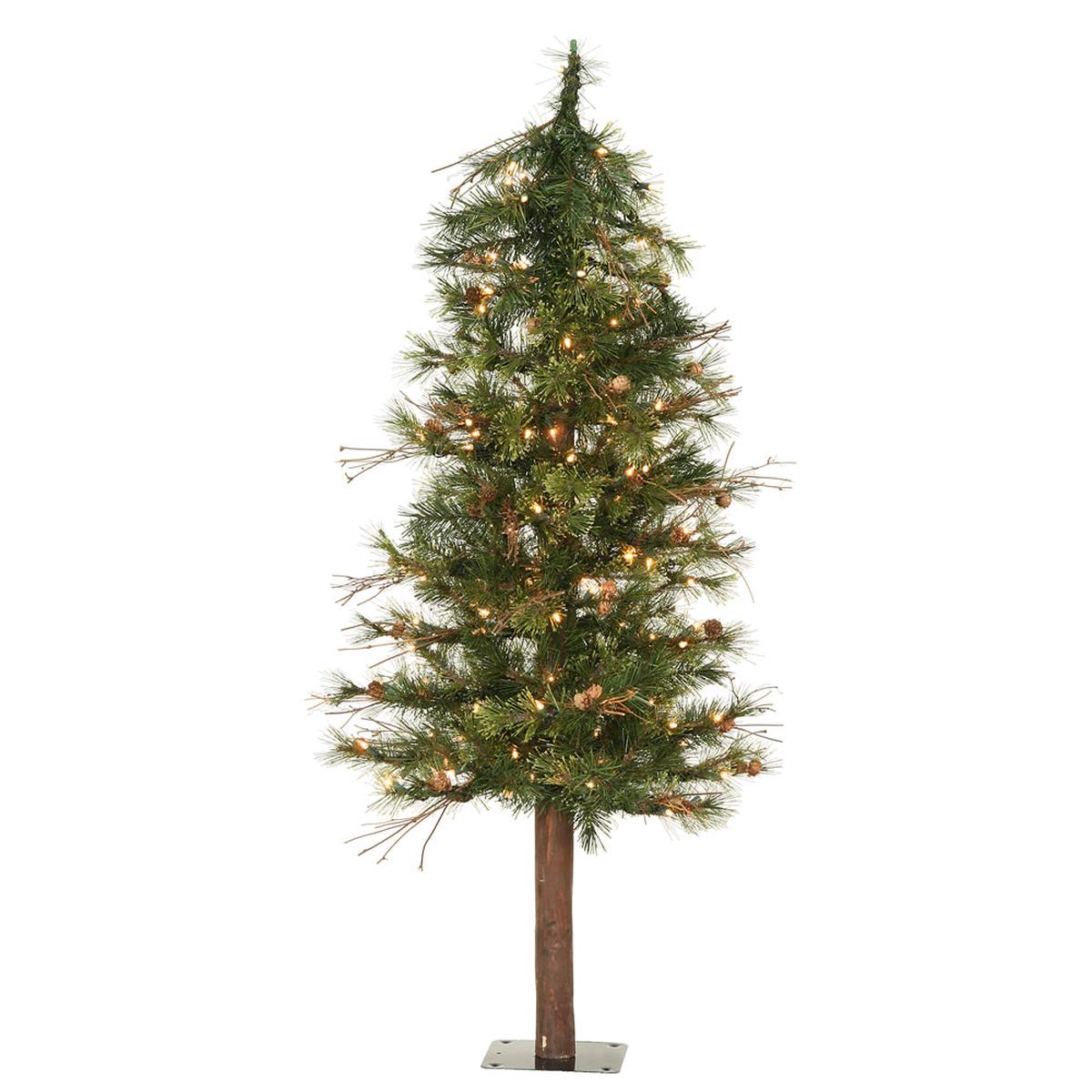 Vickerman 2ft. Mixed Country Alpine Artificial Christmas Tree