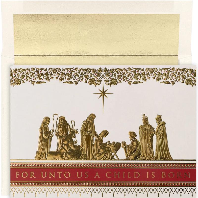 16CT BOXED MANGER SCENE