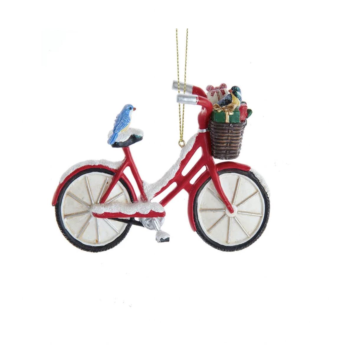 12cm Bicycle Christmas Tree Decoration