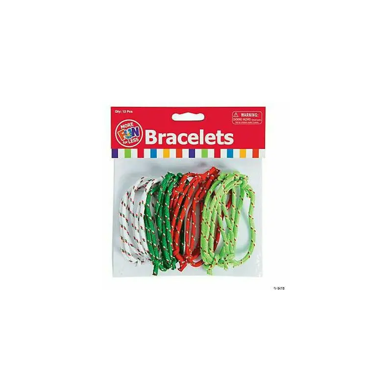 CHRISTMAS ROPE BRACELET