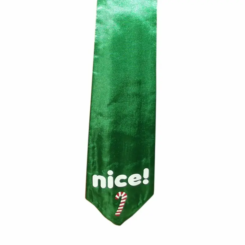 Christmas Mens Naughty or Nice Tie