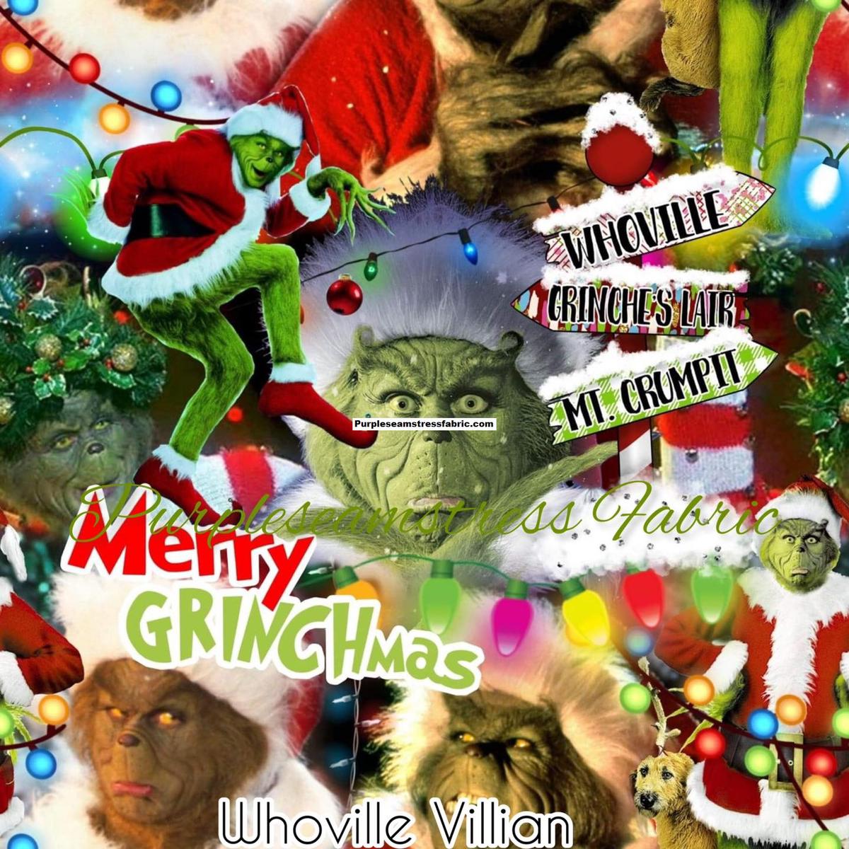 Whoville Villian  Fabric