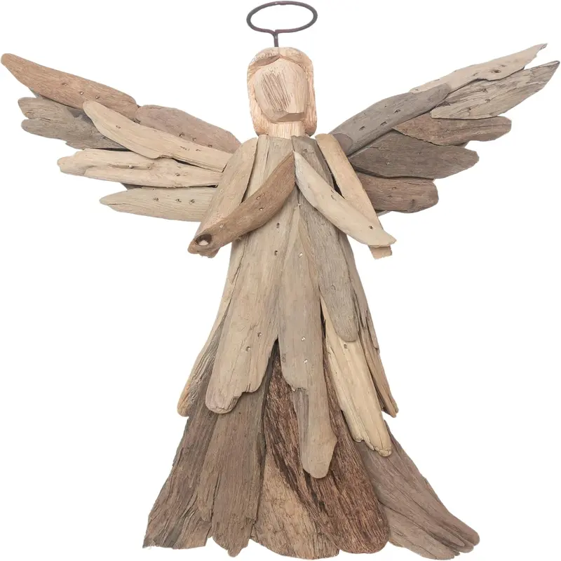 Christmas Statue Tabletop Figurine Winter Holiday Decorations, 11.25