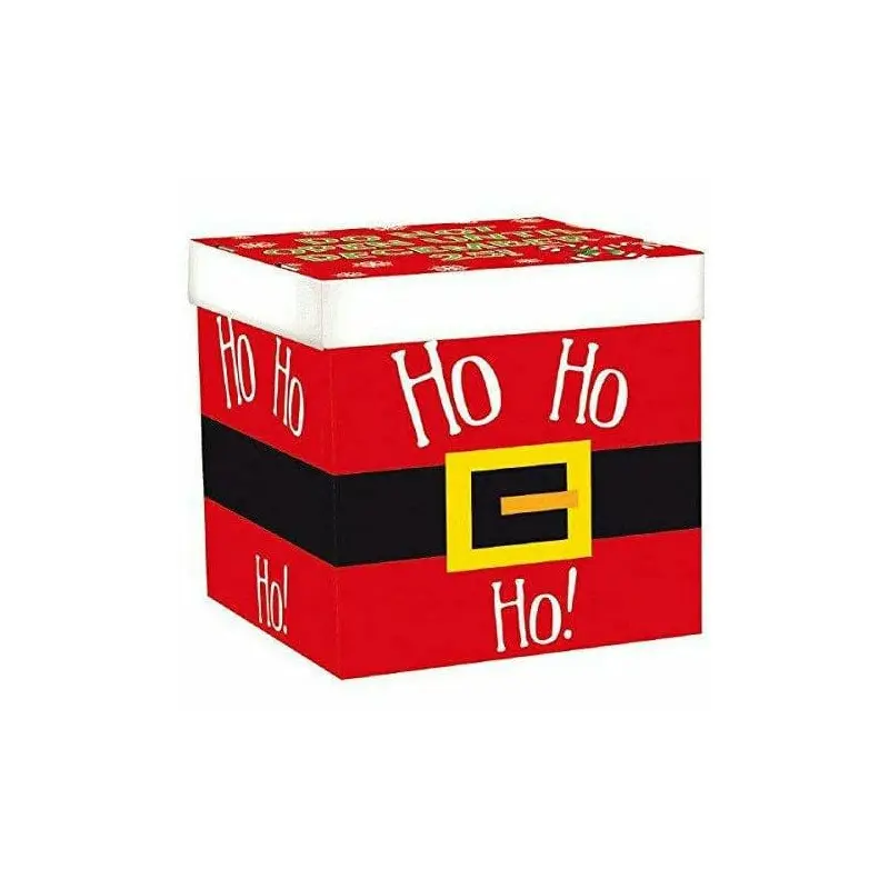 Very Merry Christmas Ho Ho Ho Santa's Belt Gift Box