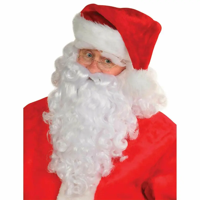 Premium Santa Wig & Beard Set