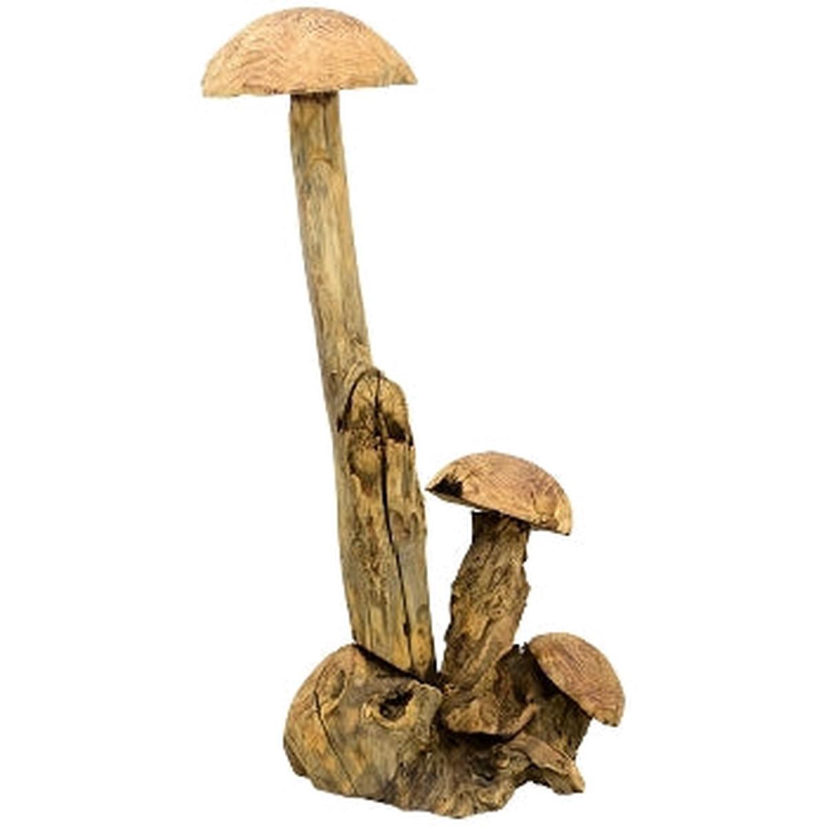 Wooden mushroom