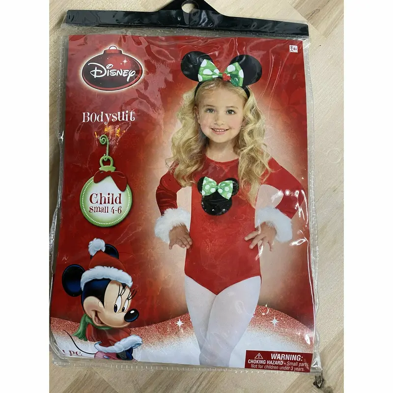 Girls Minnie Mouse Bodysuit