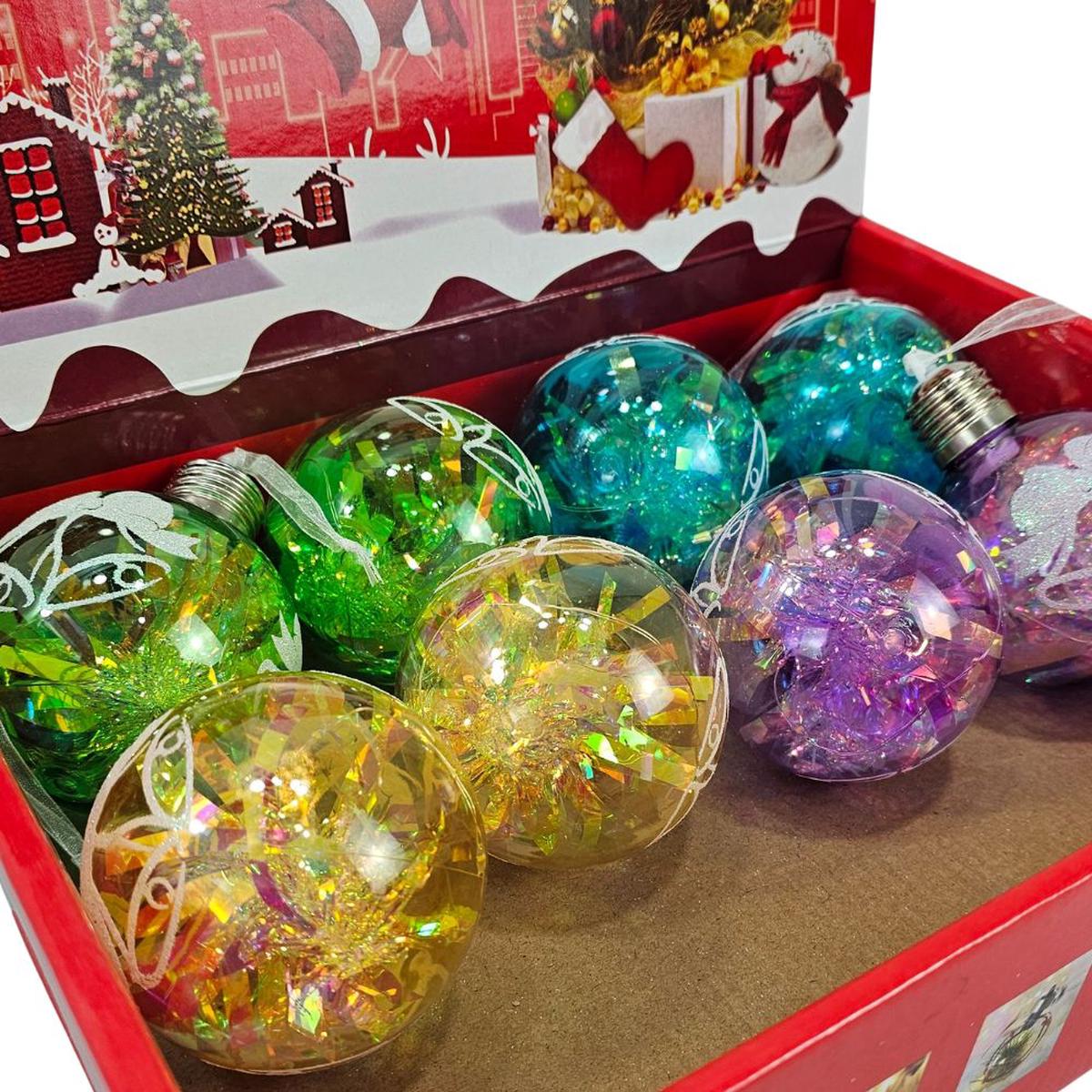 (Net) Christmas LED Balls Tree Decoration