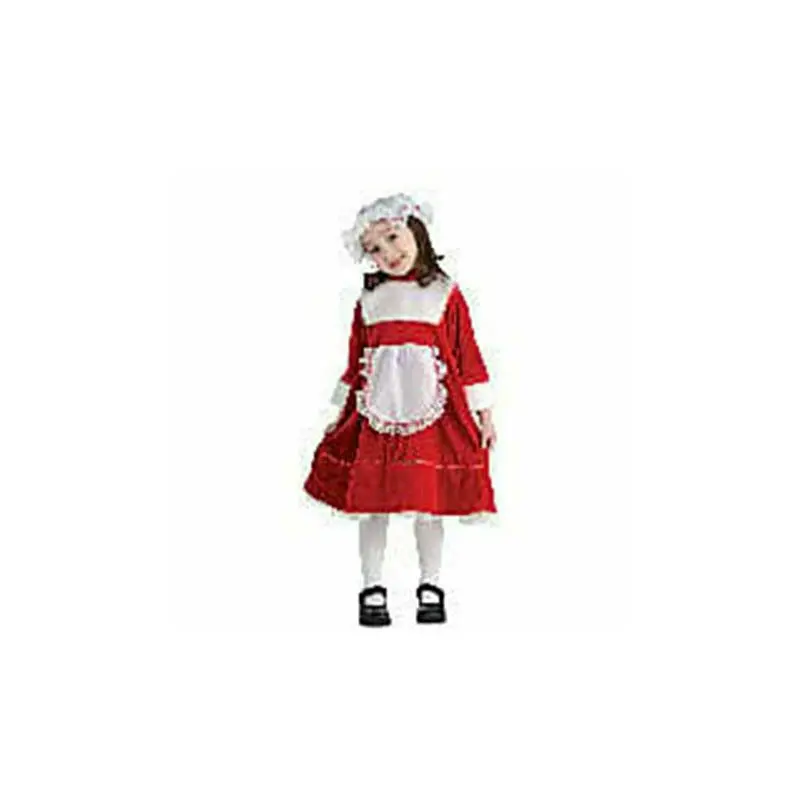 Girls Lil' Mrs Santa Dress Costume
