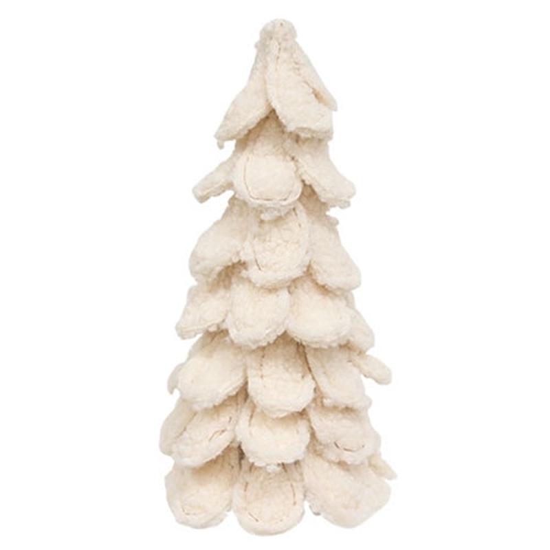 White Sherpa Christmas Tree 13.5