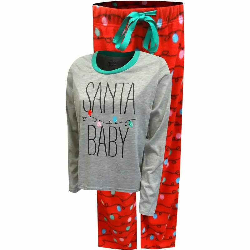 Women's Santa Baby Christmas Ladies Pajama