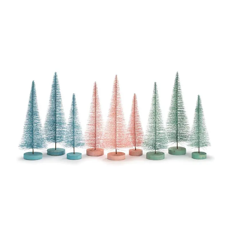COLORFUL BOTTLE BRUSH TREES