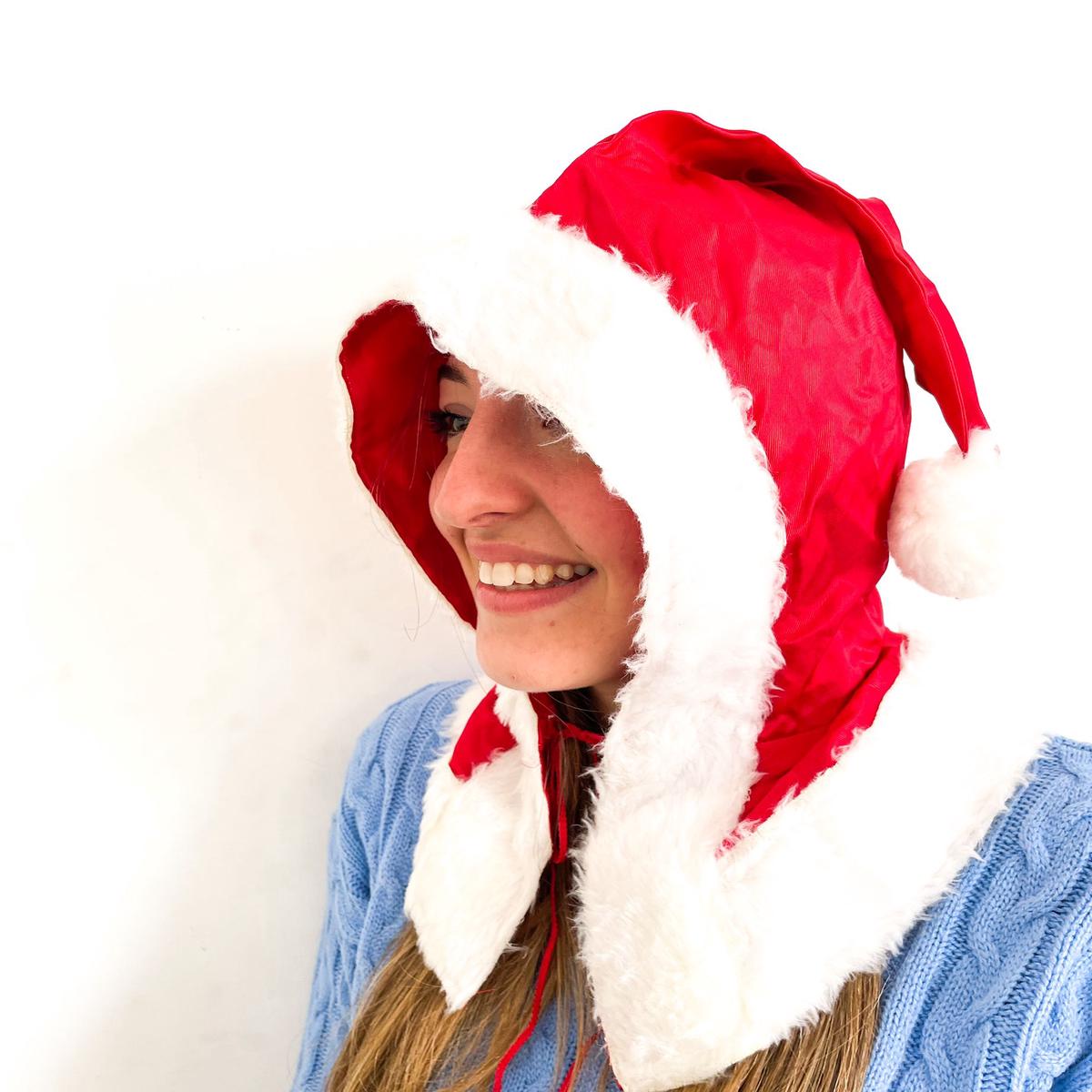 Women's Christmas Costume with Mother Claus Hat