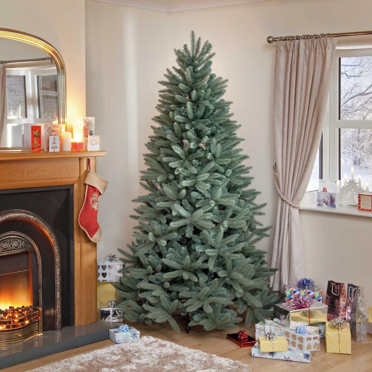 11.75ft Green Louise Fir Luxury Premium PE Christmas Tree
