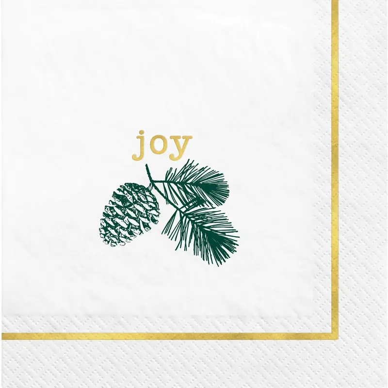 Calm & Bright Beverage Napkins