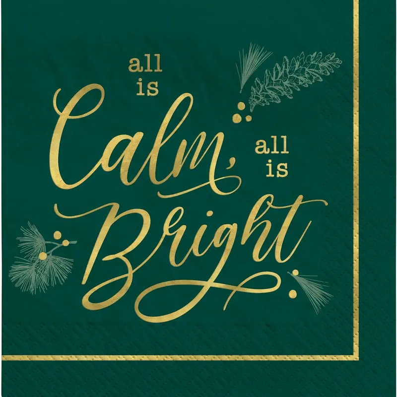 Calm & Bright Luncheon Napkins