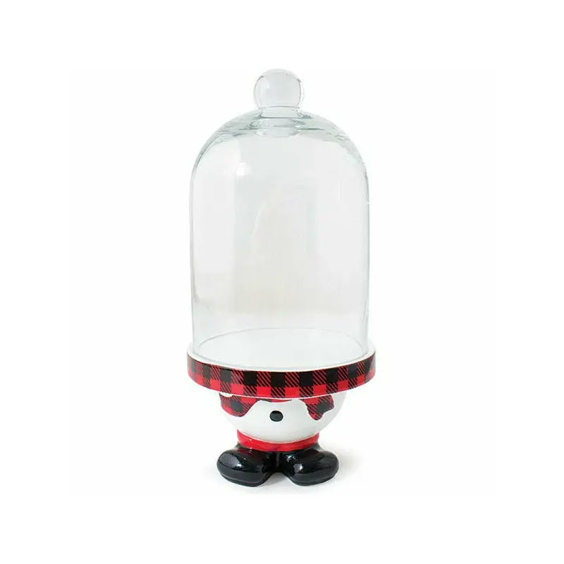 CUPCAKE STAND SNOWMAN FEET