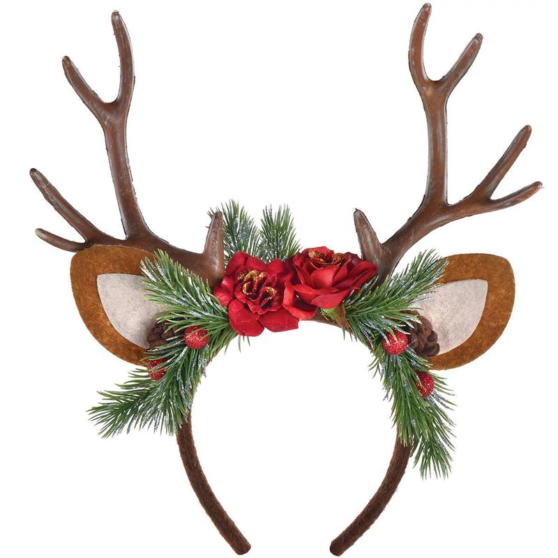 Woodland Reindeer Headband, Brown