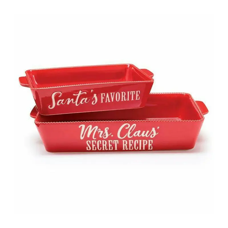 BAKING SPIRITS BRIGHT CHRISTMAS BAKEWARE Large Dish