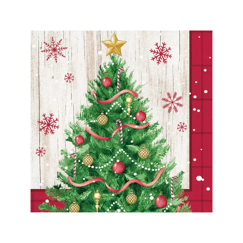 Noel Vintage Christmas Lunch Napkins