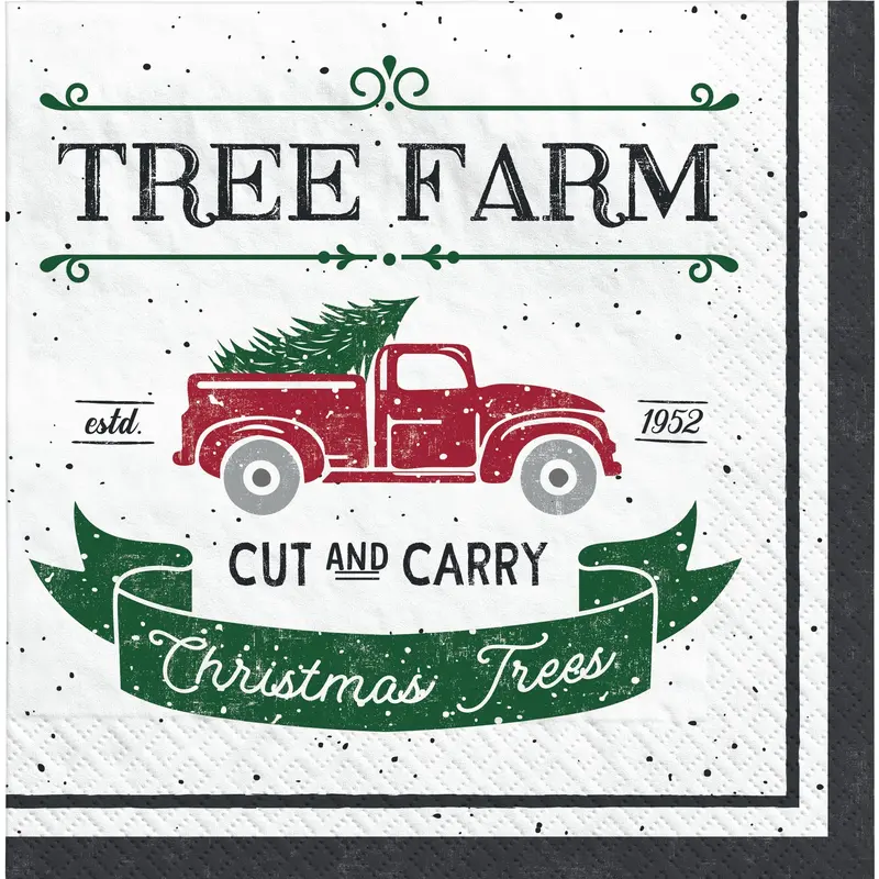 Tree Farm Luncheon Napkins