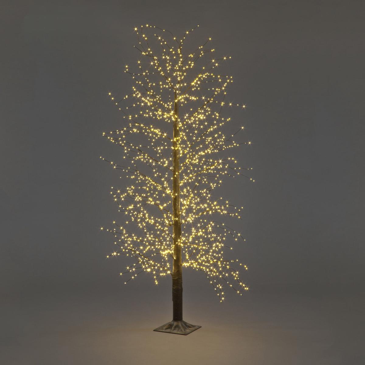 1.2m Black Micro Dot Tree w/500 Warm White LEDs Christmas Trees