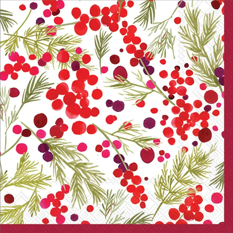 Cocktail Napkins Disposable 3-Ply Paper Party Napkin Pack, 5