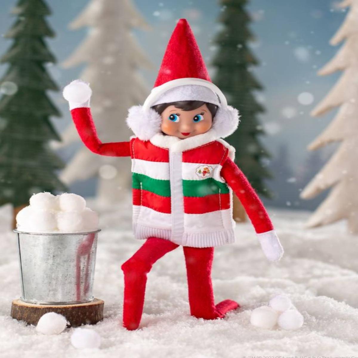 Winter Set for Christmas Elves