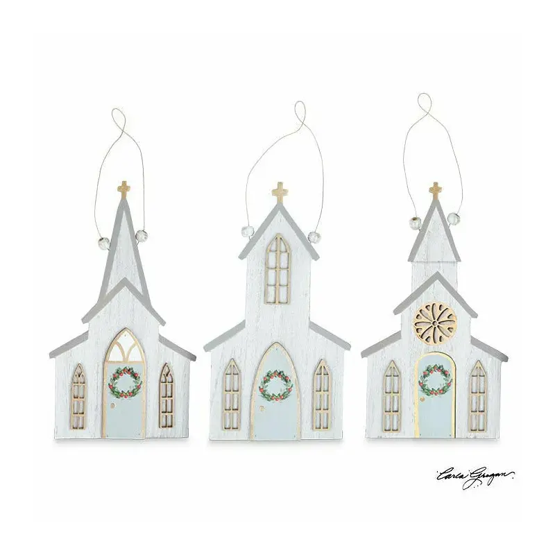 ORNAMENT WOOD CHURCH ASTD