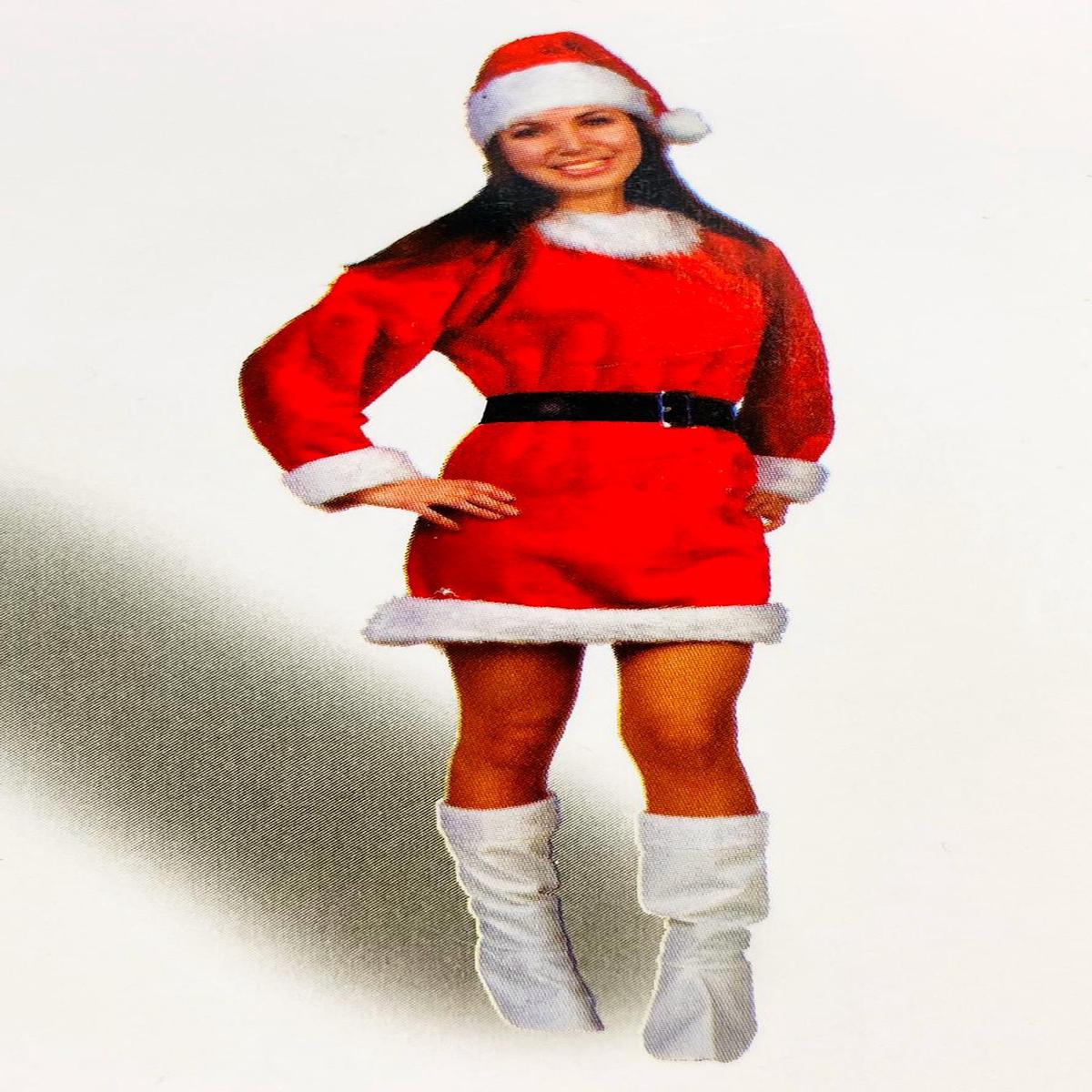 Women's Christmas Costume One Size Mrs Claus