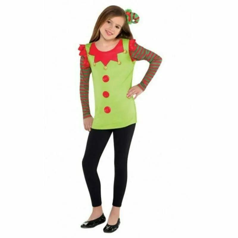 Girls Elf Long-Sleeve Shirt