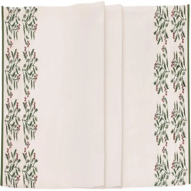 Cotton Table Runner Dining Room Tabletop Decorations for Home and Tablescapes, 14