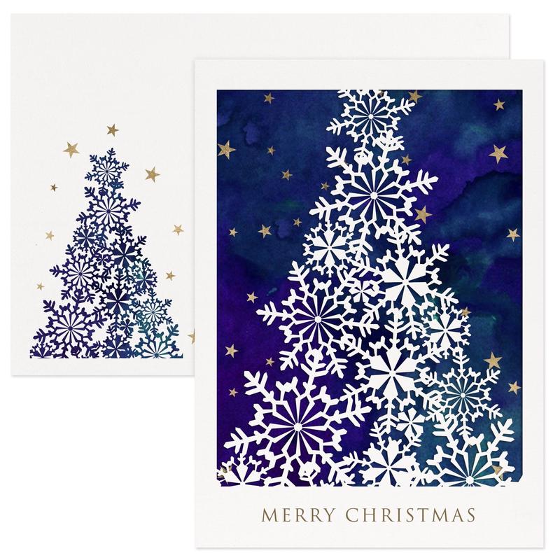 10CT SNOWFLAKE Christmas|||TREE
