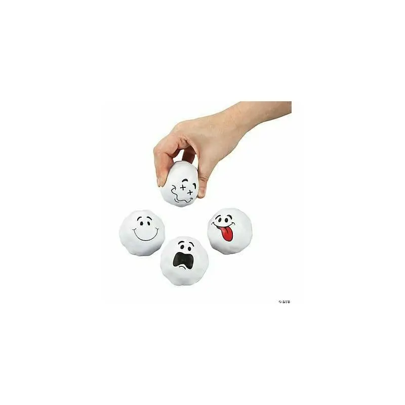 Foam Snowball Stress Balls