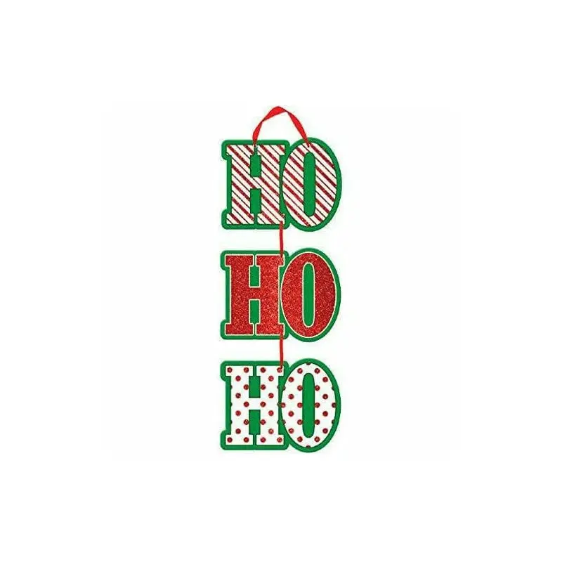 Ho Ho Ho Christmas Sign