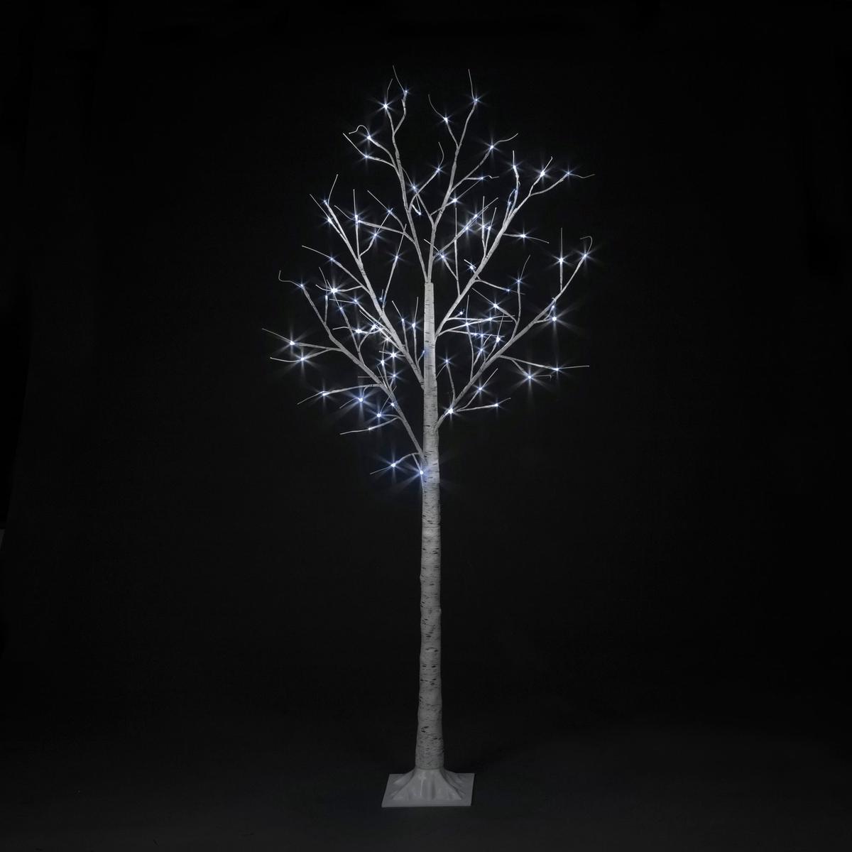 1.8m Birch Tree with Ice white LEDs