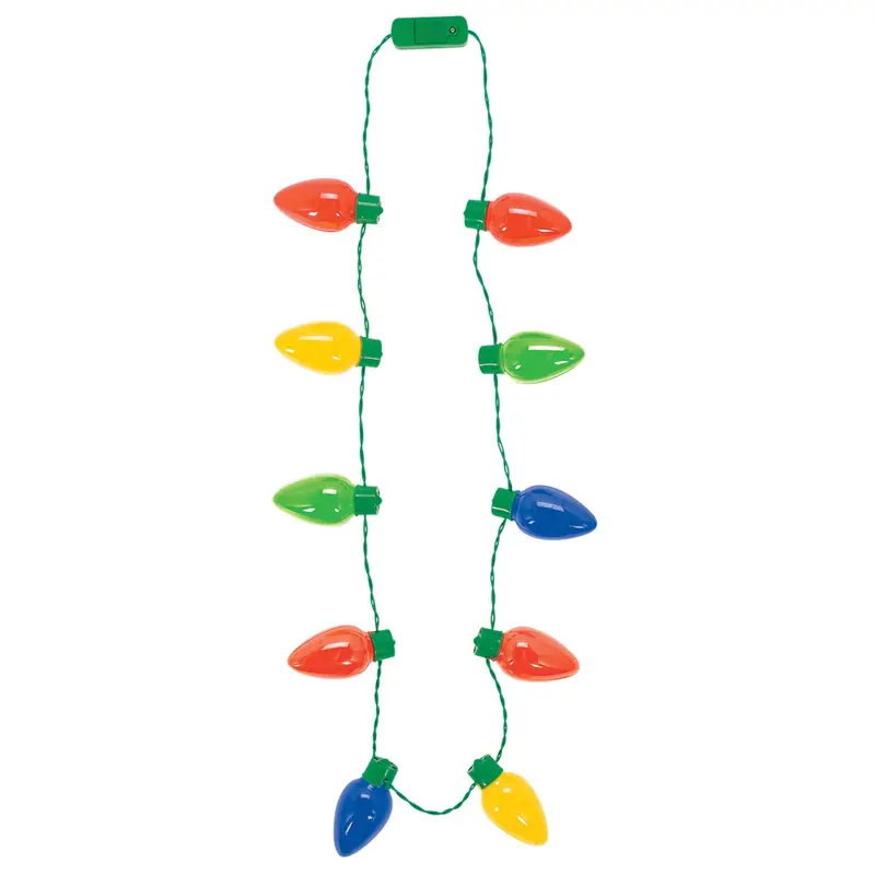 Jumbo Light-Up Bulb Necklace