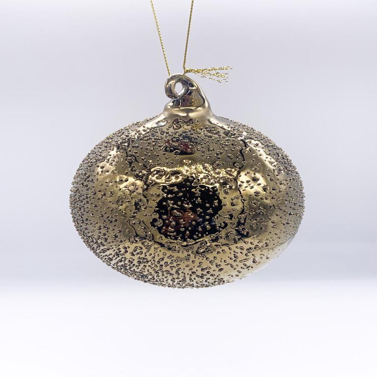 10cm Glass Christmas Tree Ball