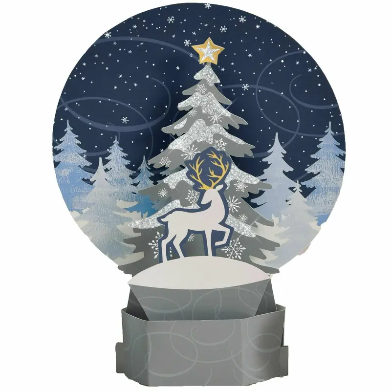 Pop Up Snowglobe Centerpiece