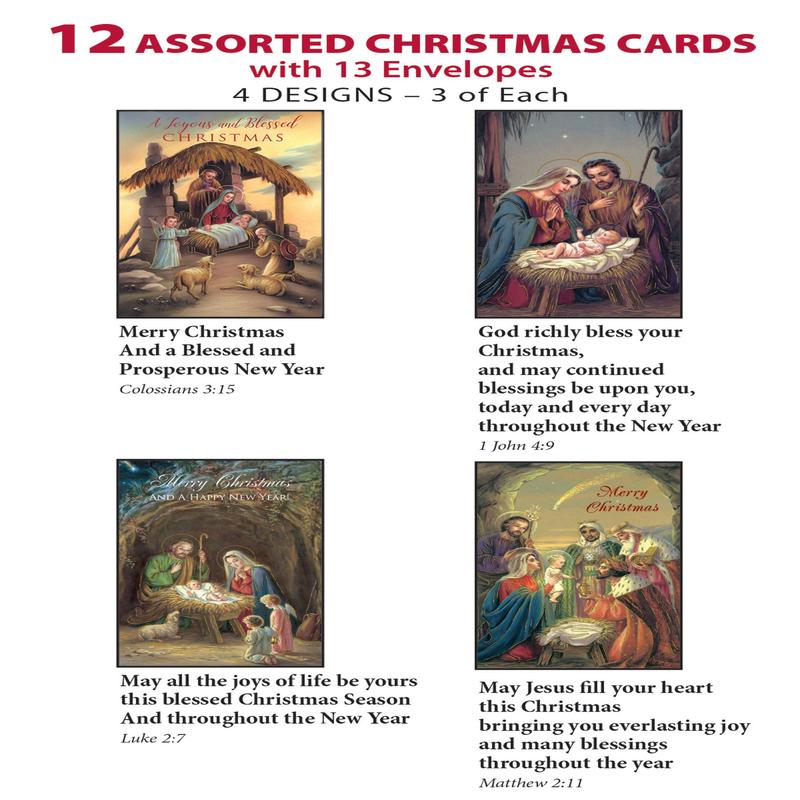 12 CT Christmas|||ASSORTMENT BOX