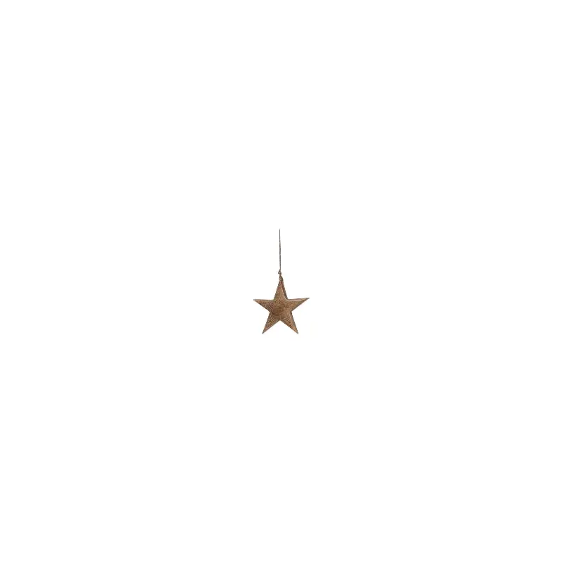 Wooden hanging star, natur, Holz, 25x3x25 cm