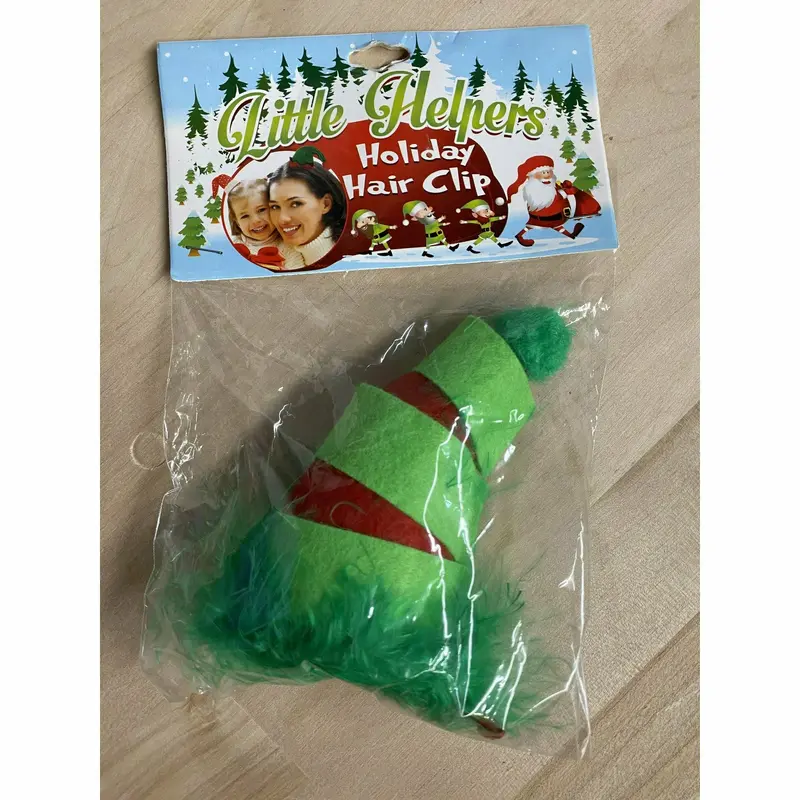 Little Helpers Holiday Hair Clip Elf