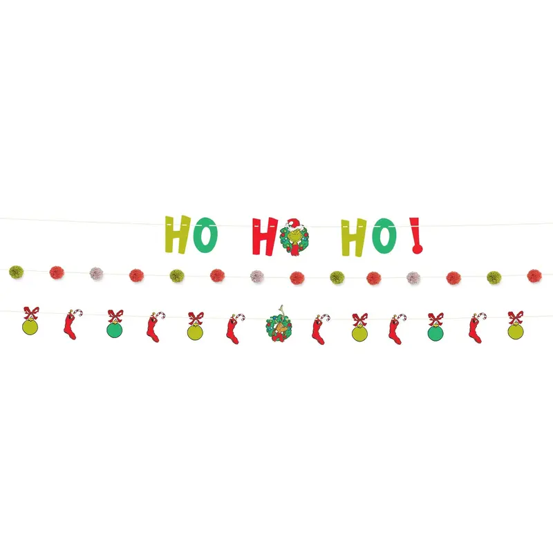 Grinch 3 Pack Christmas Banners