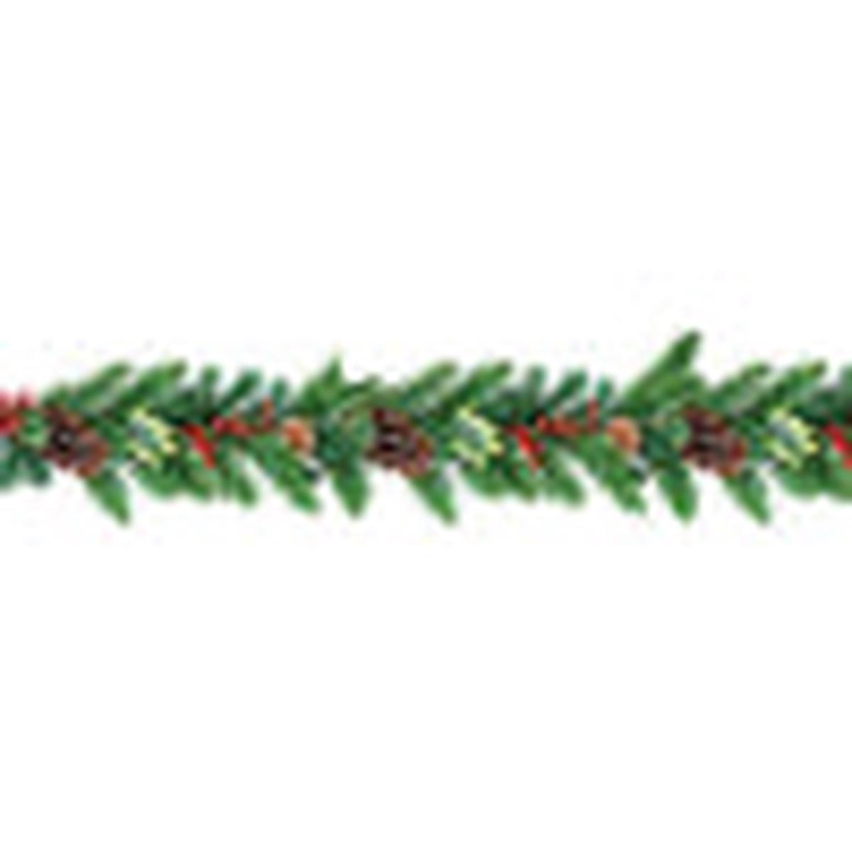 1.8M Berry and Cone Garland