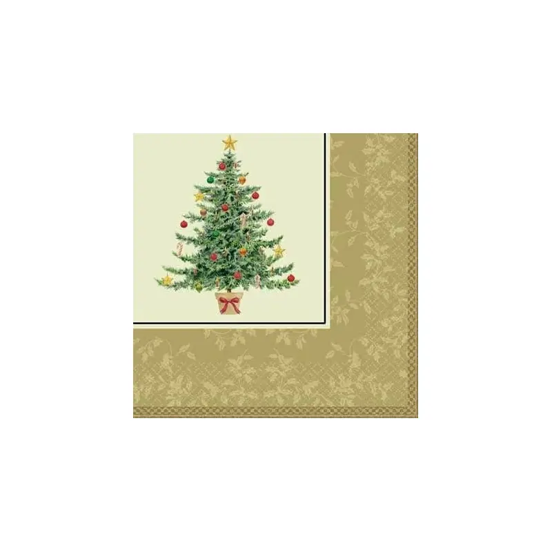 Victorian Tree Beverage Napkins 16ct