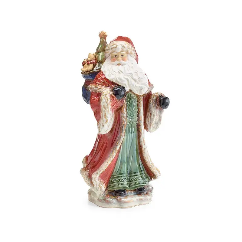 LARGE FATHER CHRISTMAS FIGURINE